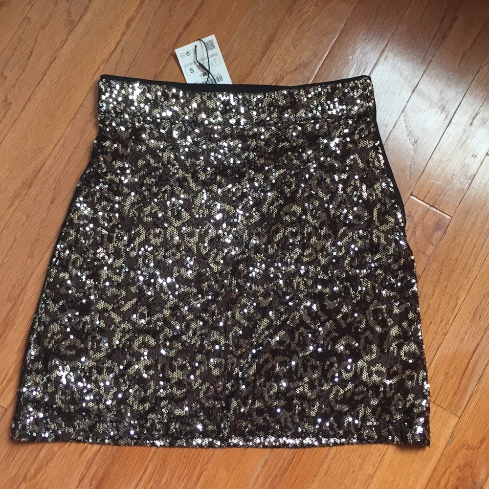 Zara sequin skirt. S - Picture 4 of 10
